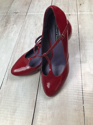 Elegante Cortina   Cortiz Shoes Lack-Pumps in Rot Gr. 40  