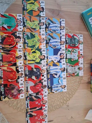 Sammlung offizieller Panini FIFA-Karten