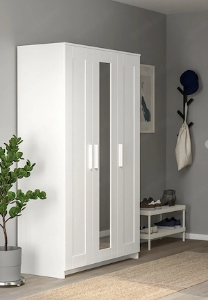 Ikea Brimnes Kleiderschrank mit Spiegeltür