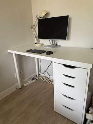 Ikea Lagkapten Alex Schreibtisch mit Schubladenelement