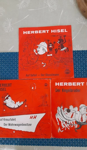 Verkaufe aus Nachlass 3 Herbert Hisel Schallplatten 
