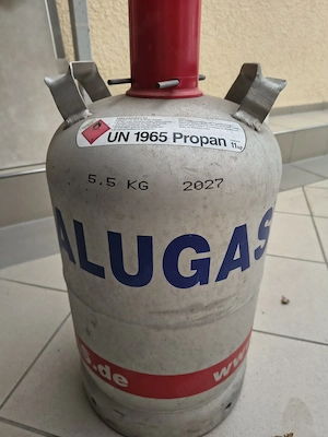 Gasflasche Aluminium leicht für Camping