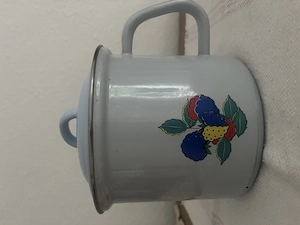 Kochtopf Email Vintage