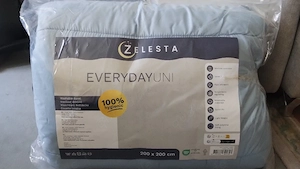 Zelesta Bettdecke hellblau
