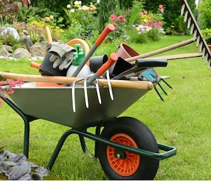 Gartenarbeit