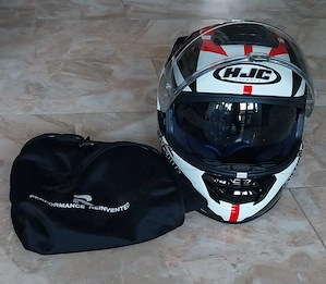 HJC Motorradhelm mit Sonnenblende