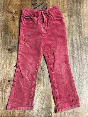 Kinder Hose Rot 18 EU 44 Mädchen