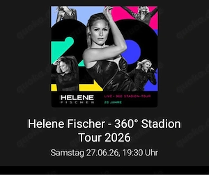 2 Premium Tickets Helene Fischer 27.06.26 Köln