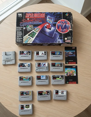 Super Nintendo in ovp inkl spiele