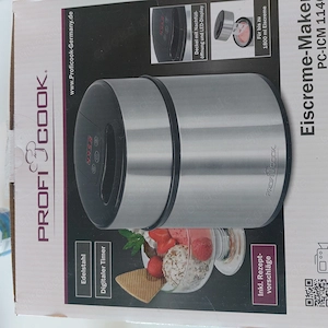 Neuwertiger Eiscreme Maker