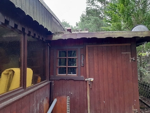 Idyllisches Ferienhäuschen im Wald Bild 2