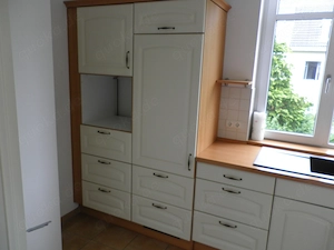 Große Küchenzeile, Landhausstyle, E-Geräte