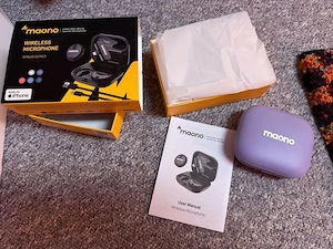 Maono WM620 Wireless Mikrofon für iPhone, neu & OVP