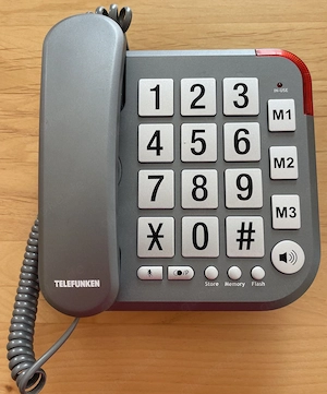 Telefon Telefunken TF 401 Cosi Festnetz Telefon