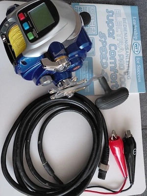 Electra Pro 700 Super Comfort Elektrische Angelrolle Speed JIG