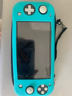 Nintendo switch lite schwarz 