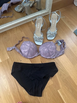 getragene unterwäsche bh+sexy unterhose 