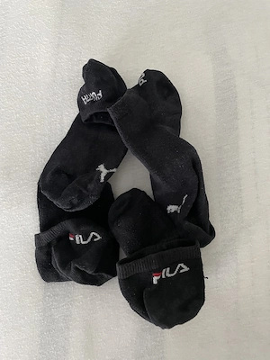 duftende Sneakersocken abzugeben