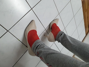  Komplett-Paket für Crossdresser   Cosplay   Travestie   Schuhe Gr. 43, Silikon-Teile & Zubehör