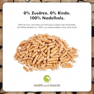Wohl und Warm Holzpellets ( Kostenlose Lieferung ab einer Palette ) Bild 4
