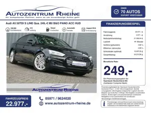 Audi A5 50TDI S LINE Qua. 249,-€ Mtl BO PANO ACC HUD