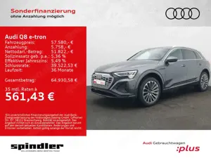 Audi Q8 e-tron S-Line 55 quattro /Pano,Matrix,AHK,Air