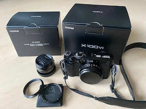 Fujifilm X100VI *Wie neu* mit WCL-X100 II Weitwinkeladapter