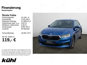 Skoda Fabia 1.0 TSI Tour SHZ.,PDC v+h,LM16