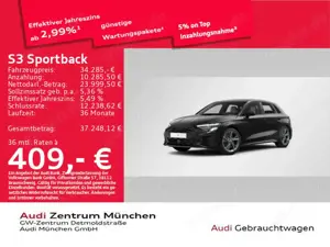Audi S3 TFSI S tronic Navi+/Virtual
