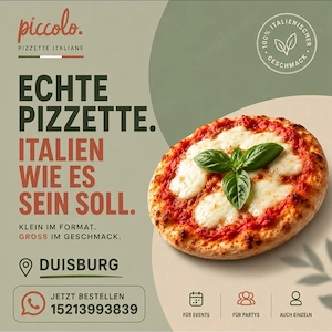 Original italienische Pizzete