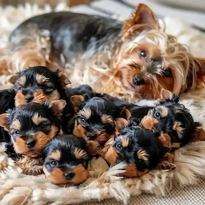 KC-registrierter und verspielter Yorkshire Terrier 