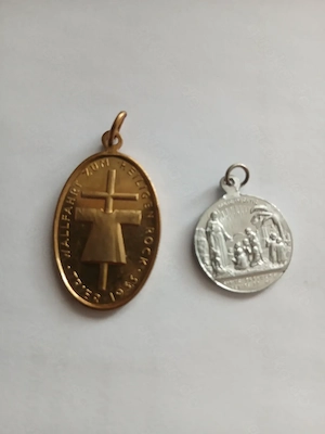 Kirchliche Pilger Anhänger