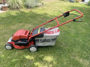 elektrischer SABO Rasenmäher