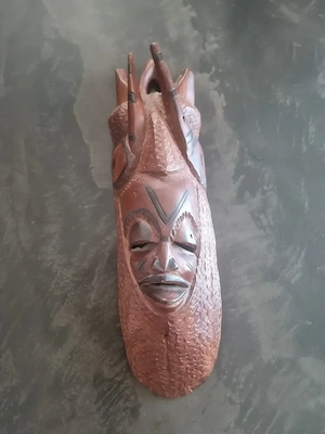 Afrikanische Maske Hartholz (Mali)