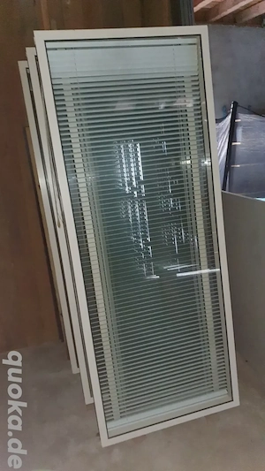 Aluminium-Trennwand-Elemente mit Sicht-, und Schallschutz