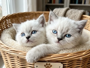  Liebevoll aufgezogene Britisch-Langhaar-Kitten (BLH) ab der 13. Lebenswoche abgabebereit