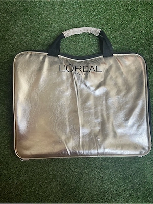 Laptoptasche L'Oreal Notebook Tasche gold goldene Tasche
