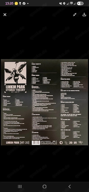 Linkin park 20th Anniversary Limited Super Deluxe Edition