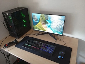 Gaming PC Komplettset RTX 3060 + Monitor + Zubehörr 