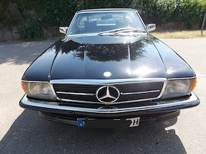 Mercedes-Benz 350SL Automatik mit H-Kennzeichen zu verkaufen Bild 3