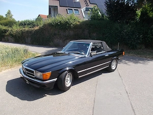 Mercedes-Benz 350SL Automatik mit H-Kennzeichen zu verkaufen Bild 2