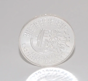 Eine Silbermünze 25 Euro Sonderausgabe Deutsch Einheit 2015  Noch 4 Münzen zur Auswahl.