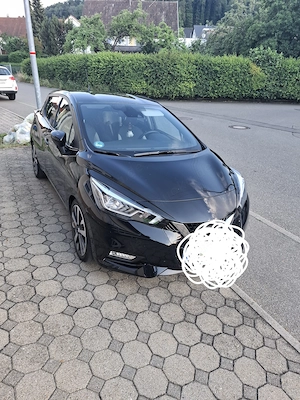 Nissan Micra K14 Tekna Schwarz 30500 Km BJ 10 2020.