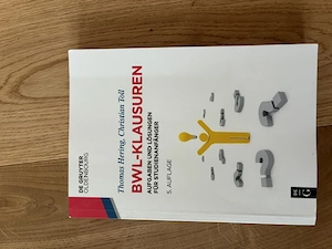 BWL-Klausuren, Aufgaben und Lösungen