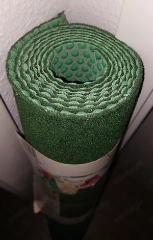 3 Rollen Rasenteppich   Rollrasen (je 1x2m) mit Drainage   Tukan