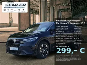 Volkswagen ID.5 Pure 52kWh NAVI R-KAM WP APP ACC SHZ