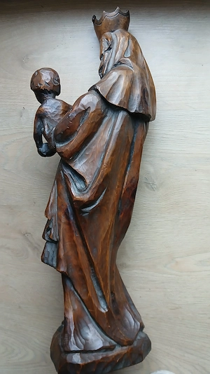 alte Madonna Marienstatue 60 cm