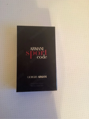 Giorgio Armani Code Sport   Travel Collection Set (NEU   Miniatur & Duschgel)