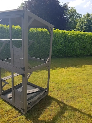 Holz Vogelkäfig XXL 