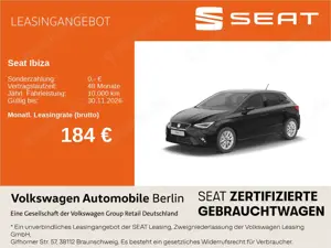 SEAT Ibiza 1.0 TSI DSG FR Navi LED SHZ ACC PDC